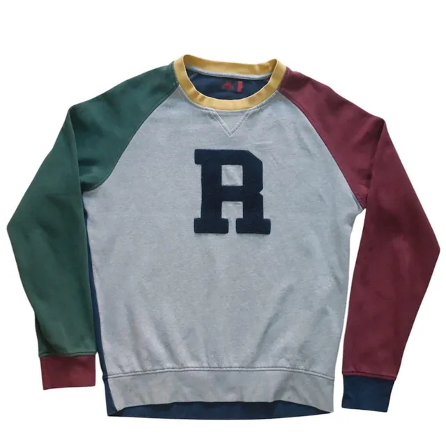 Vintage Robe di Kappa Colourblock R Logo Sweatshirt