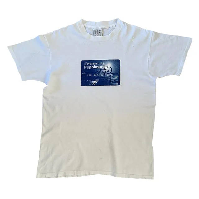 Vintage 1997 Pepsimania Promo T-Shirt