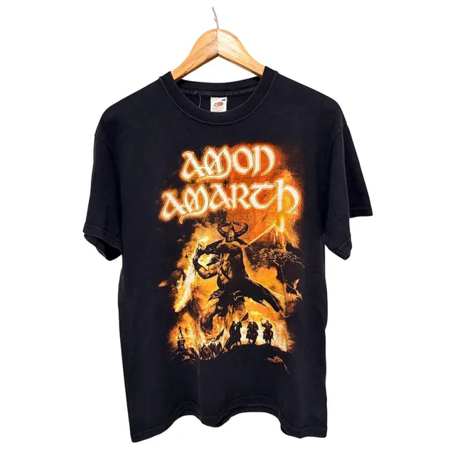 Amon Amarth Northern Conquest Surtur Rising 2012 Tour Tee