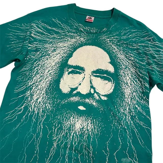 Vintage 1993 Jerry Garcia “Electric Jerry” All Over Print Tee