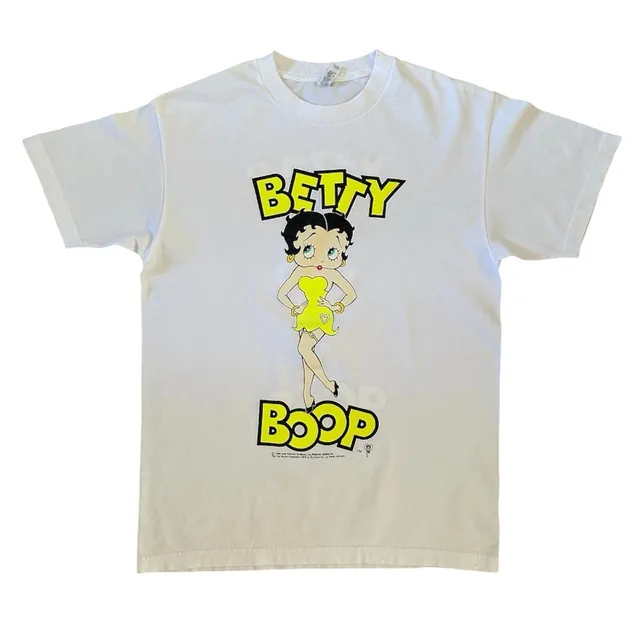 Vintage 1996 Betty Boop Mirror Print Tee