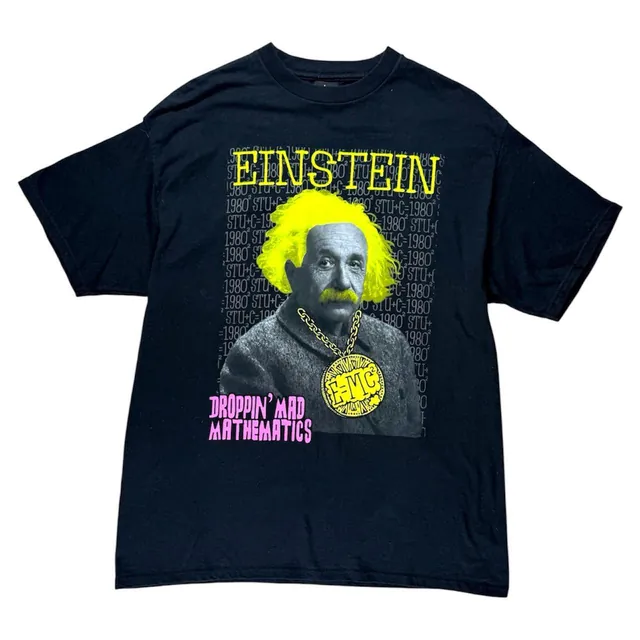 Rare! 2009 Stussy Einstein "Great Minds" Tee