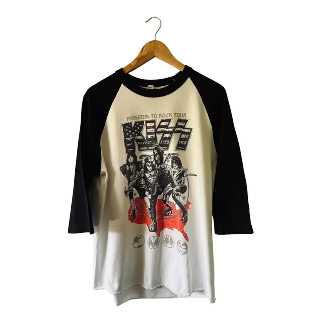 2016 KISS "Freedom To Rock Tour" Raglan Tee