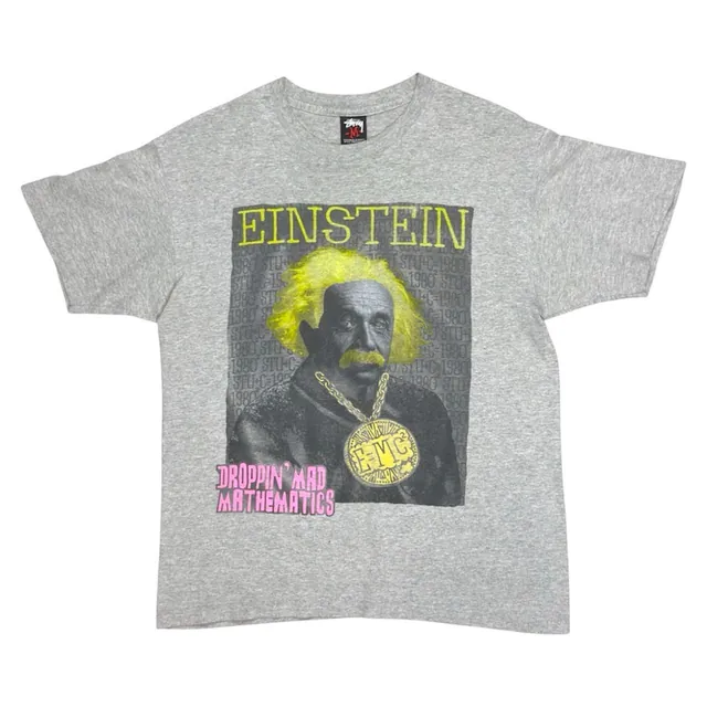 Rare! 2009 Stussy Einstein "Great Minds" Tee
