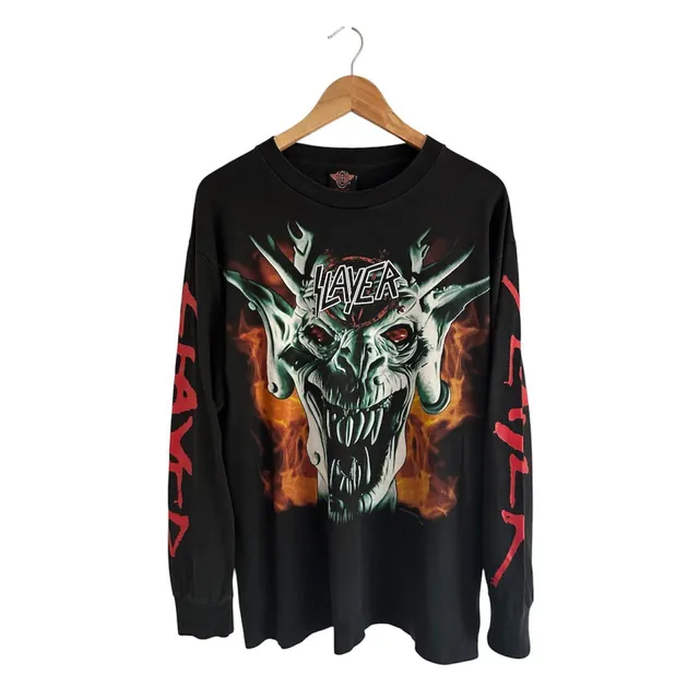 Vintage 1998 Slayer "Root Of All Evil" L/S Tee