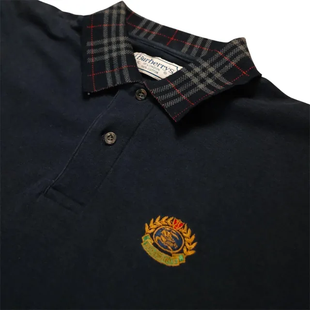 Vintage 90s Burberrys Polo Tee